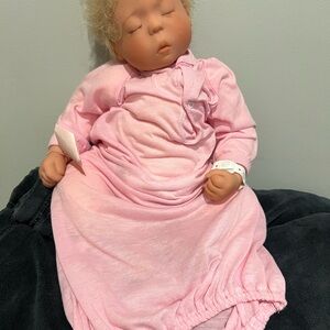 Lee Middleton Pink Baby Doll in Sleep Gown